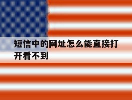 短信中的网址怎么能直接打开看不到
