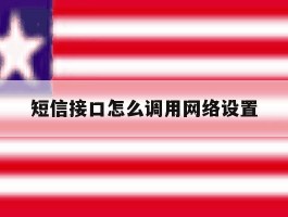 短信接口怎么调用网络设置