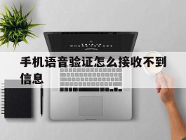 手机语音验证怎么接收不到信息